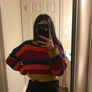 Cropped sweater